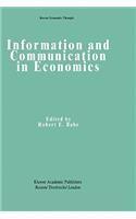 Information and Communication in Economics