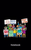 Notebook: Fridays for Future Demonstration Notepad