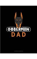 Doberman Dad: 6 Columns Columnar Pad