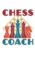 Chess Coach: Chess Notebook, Blank Paperback Book to write in, 150 pages, college ruled