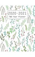 Two Year Planner: 24 Months Calendar Planners - Simple Monthly Schedule - Appointments for The Next Two Years Planner Book - Password Address Organizer - 2 Year Agend