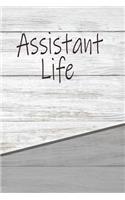 Assistant Life: Personalized Journal, Notebook Lined Pages 120 Pages 6x9