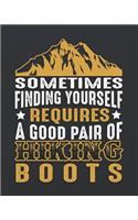 Sometimes Finding Yourself Requires a Good Pair of Hiking Boots