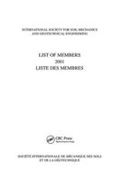List of Members 2001: ISSMGE