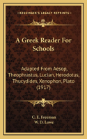 Greek Reader For Schools