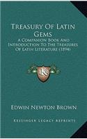 Treasury Of Latin Gems