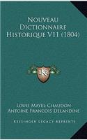 Nouveau Dictionnaire Historique V11 (1804)