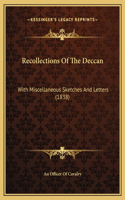 Recollections Of The Deccan