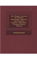 The Wright Ancestry of Caroline, Dorchester, Somerset and Wicomico Counties, Maryland