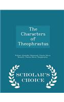 Characters of Theophrastus - Scholar's Choice Edition