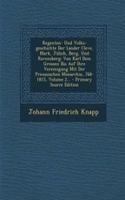 Regenten- Und Volks-Geschichte Der Lander Cleve, Mark, Julich, Berg, Und Ravensberg