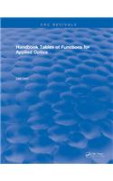 Handbook Tables of Functions for Applied Optics