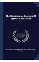 The Chromosome Complex Of Syrbula Admirabilis