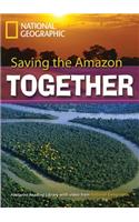 Saving the Amazon Together: Footprint Reading Library 7