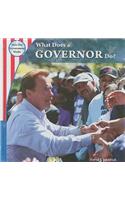What Does a Governor Do?: (How Our Government Works)