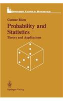 Probability and Statistics