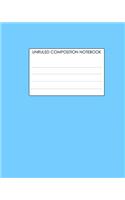 Unruled Composition Notebook