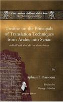 Treatise on the Principals of Translation Techniques from Arabic into Syriac