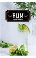 Rum Alcohol Distillery Tasting Sampling Costing Journal Notebook Diary Log Book - Classic Cocktail