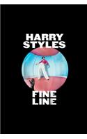 Harry-Styles-Fine Line Funny Gift: Blank Lined Notebook Journal for Work, School, Office - 6x9 110 page