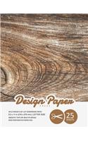 Wild Wood Flat Lay Scrapbook Paper