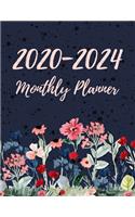 2020-2024 Monthly Planner