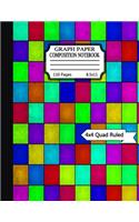 Graph paper composition notebook