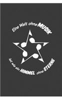 Eine Welt ohne Musik, ist wie ein Himmel ohne Sterne.