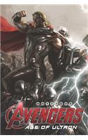 AVENGERS AGE OF ULTRON Notebook: Organize Notes, Ideas, Follow Up, Project Management, 6" x 9" (15.24 x 22.86 cm) - 110 Pages - Durable Soft Cover - Line(6 Avengers Age of Ultron Notebook)