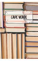 Cape Verde: Ruled Travel Diary Notebook or Journey Journal - Lined Trip Pocketbook for Men and Women with Lines