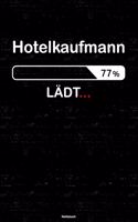 Hotelkaufmann Lädt... Notizbuch