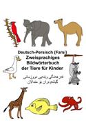 Deutsch-Persisch (Farsi) Zweisprachiges Bildwörterbuch Der Tiere Für Kinder