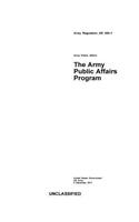 Army Regulation AR 360-1 The Army Public Affairs Program 8 December 2017