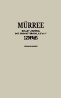 Murree Bullet Journal, Cornsilk Dessert, Dot Grid Notebook, 8.5 x 11, 120 Pages