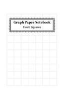 Graph Paper Notebook 1 Inch Squares
