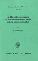 Die Pflichtaltersversorgung Der Verkammerten Freien Berufe Und Der Bundesgesetzgeber