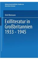 Exilliteratur in Großbritannien 1933 – 1945