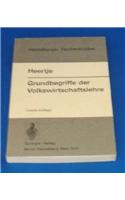Grundbegriffe Der Volkswirtschaftslehre