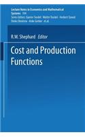 Cost and Production Functions