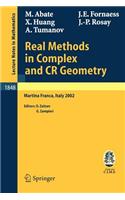 Real Methods in Complex and Cr Geometry