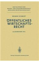 Ffentliches Wirtschaftsrecht: Allgemeiner Teil