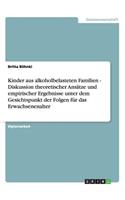 Kinder aus alkoholbelasteten Familien