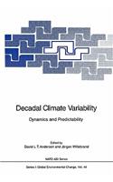 Decadal Climate Variability