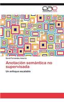 Anotacion Semantica No Supervisada