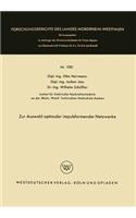Zur Auswahl optimaler impulsformender Netzwerke: (1081 Forschungsberichte des Landes Nordrhein-Westfalen)