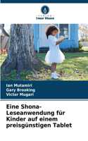 Eine Shona-Leseanwendung für Kinder auf einem preisgünstigen Tablet