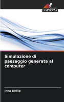 Simulazione di paesaggio generata al computer