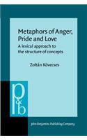 Metaphors of Anger, Pride and Love