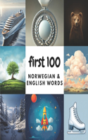 First 100 Norwegian & English Words