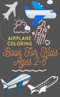 Airplane Coloring Book For Kids Ages 2-8 - V 084